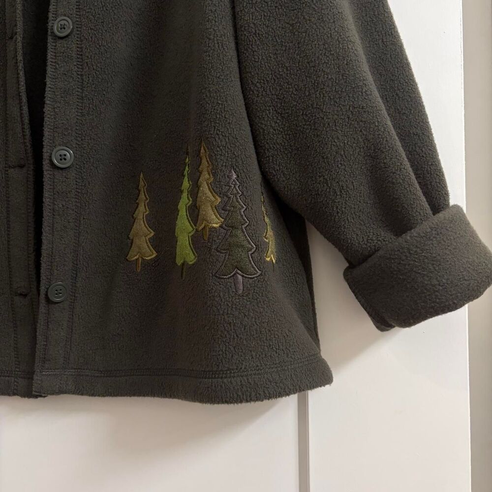 Croft-barrow Women's Green and Khaki Cardigan - Picture 3 of 5